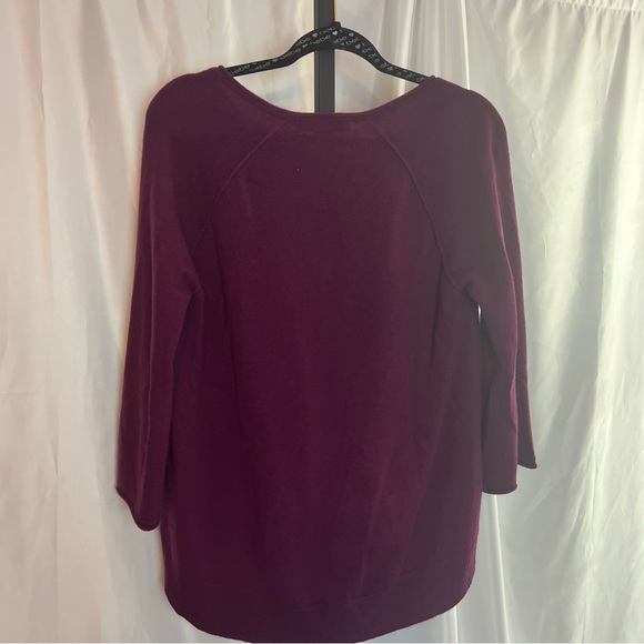 In Cashmere Cashmere Dyed Mink Fur Lightweight Sweater, size Medium - Picture 8 of 8